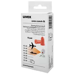 Uvex Com4-fit eldobható füldugó SNR 33dB, 15 pár
