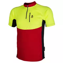 VISIBLE funkcionális rövid ujjú póló, piros, 4XL