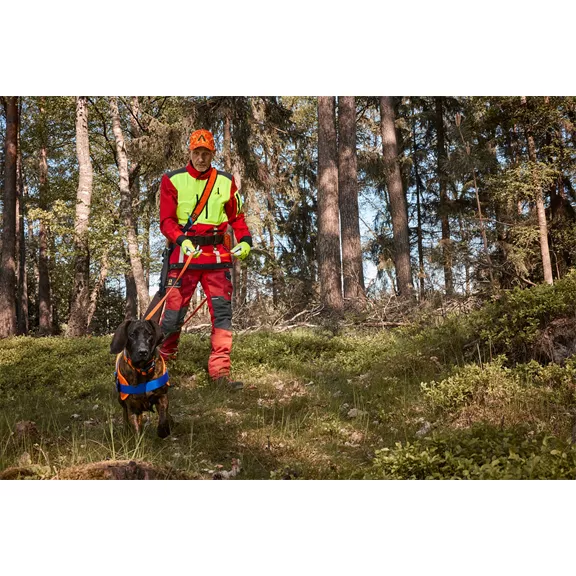 Nordforest Hunting védőnadrág, rövid, piros, S