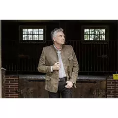 Vadbőr hatású zakó, barna, 62