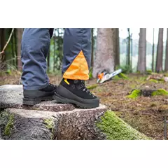 HAIX Protector Alpin S3 GTX vágásvédelmi bakancs, fekete-sárga, 6,5