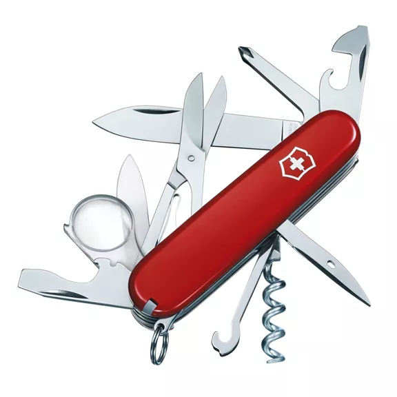 Victorinox Explorer svájci tiszti zsebkés, piros