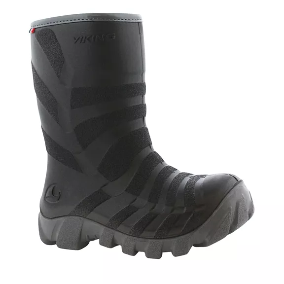 Viking Ultra 2.0 téli gyerek gumicsizma, fekete-szürke, 30