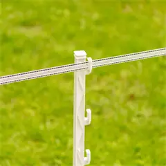 Villanypásztor szalag 20mm/200m, 5 fémszál