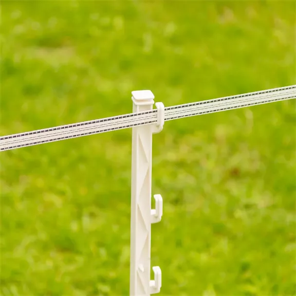 Villanypásztor szalag 20mm/200m, 5 fémszál