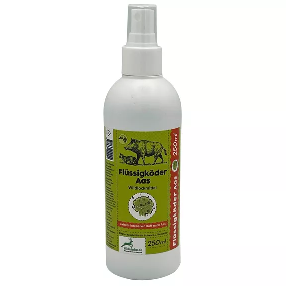 Wildlutscher folyékony csalianyag, Dög aroma. Vaddisznóknak és ragadozóknak.