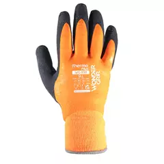 Wonder Grip Thermo Plus vízálló téli kesztyű, narancs, 8