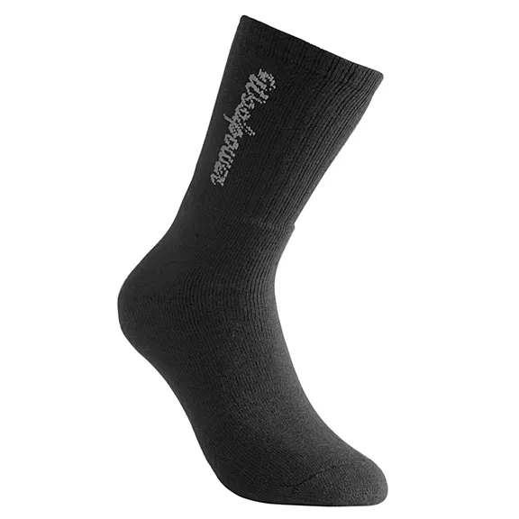 Woolpower Logo 400 zokni, fekete, 36-39