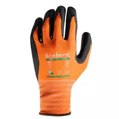 Xcellent XC-Line munka kesztyű, narancs, 10