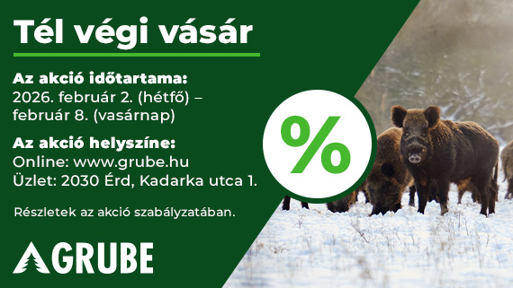 Akár 40% kedvezmény – Grube Tél Végi Vásár